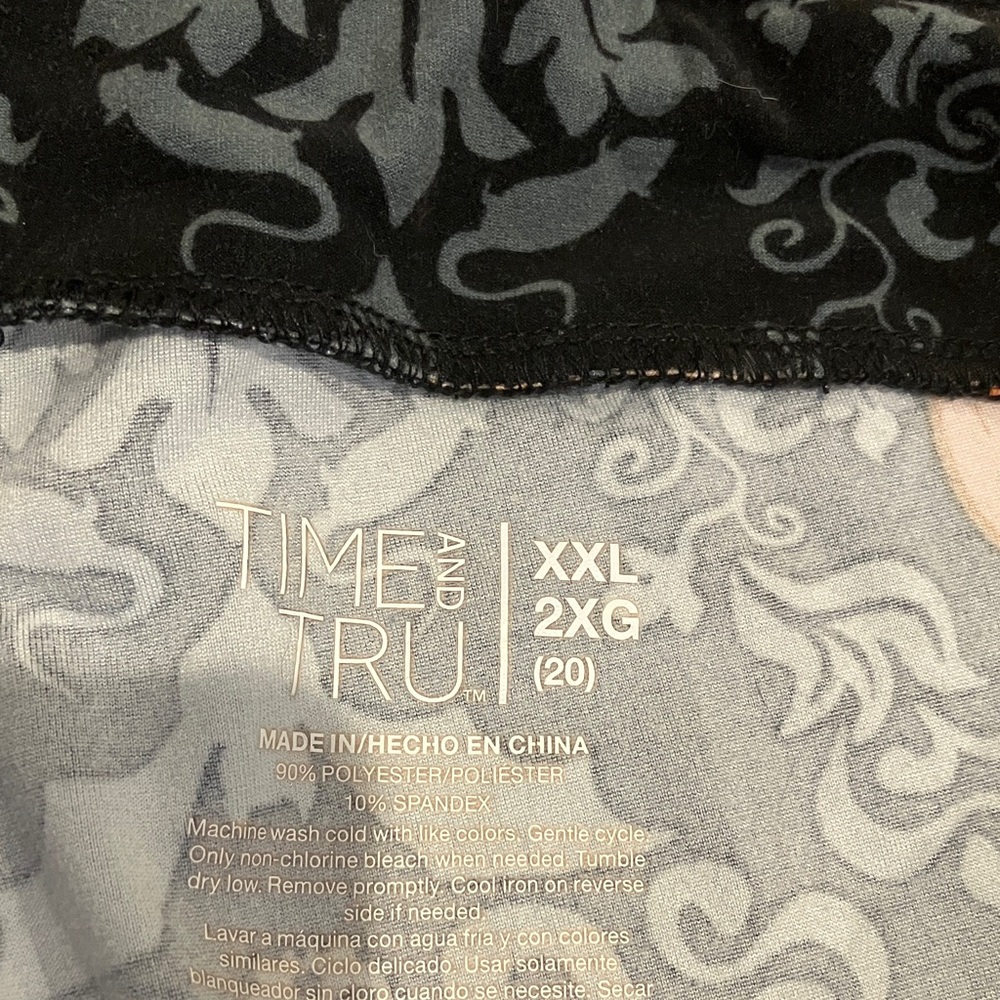 ❌ SOLD on VINTED❌ - Time and Tru Halloween Pumpkin Print Leggings - Picture 4 of 6